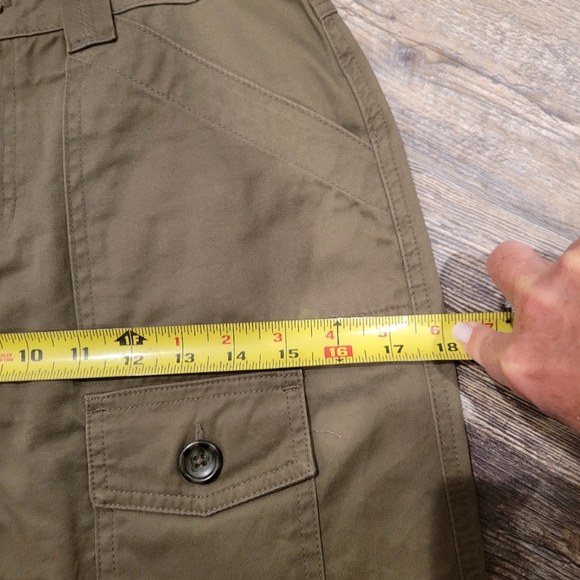 Banana Republic, khaki, size 2, cargo, mini skirt - Picture 5 of 5